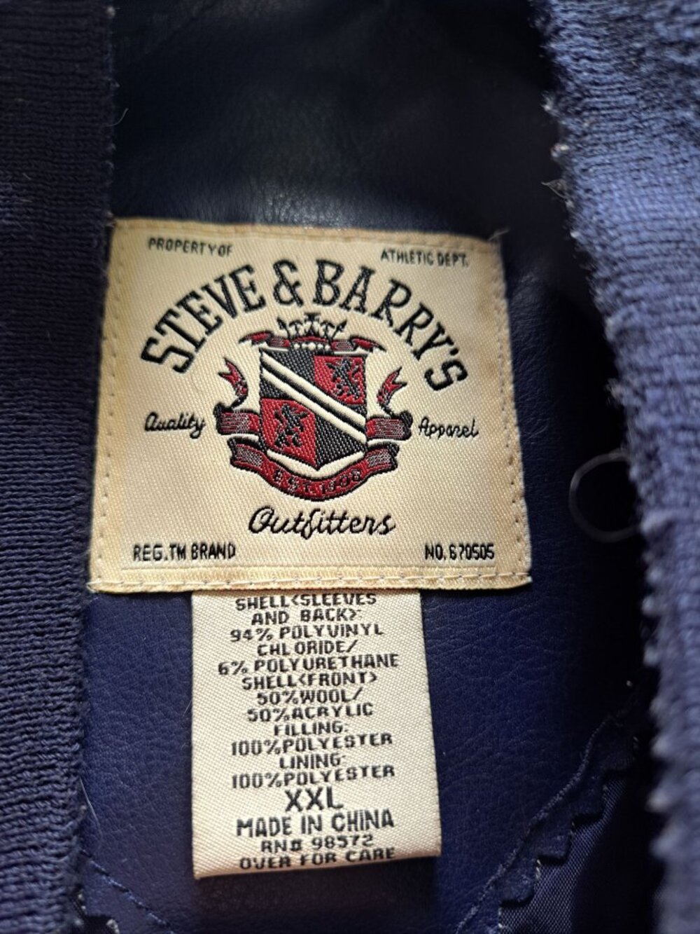 Steve & Barrys New York City Subway Series Division Champions Bomber Jacket XXL - Picture 7 of 14